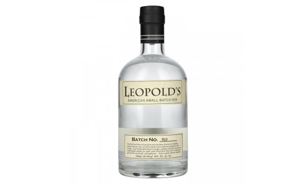 Leopold's Small Batch Gin 40% Vol. 0,7l
