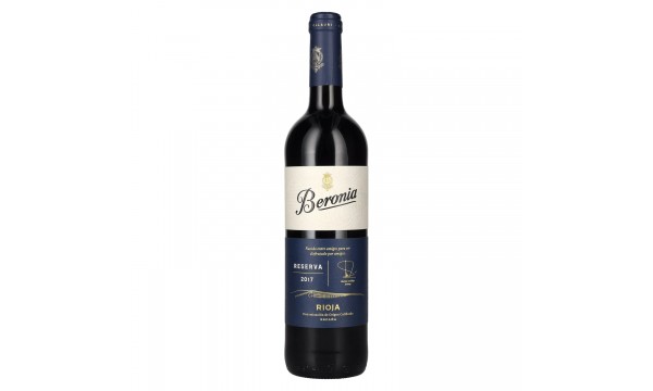 Beronia Reserva Rioja 2017 14% Vol. 0,75l, sausas Beronia Reserva Rioja 2017 14% Vol. 0,75l, sausas