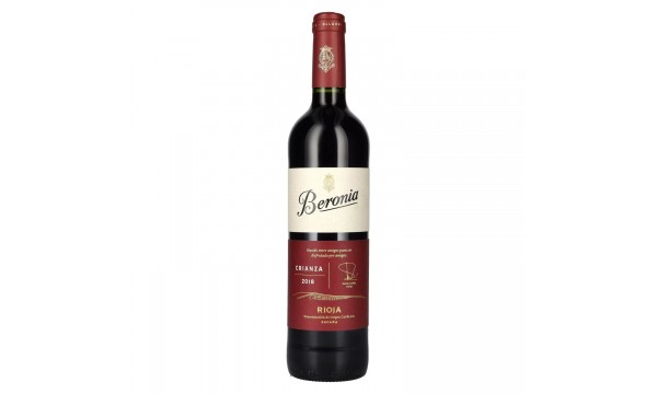 Beronia Crianza Rioja 2018 13,5% Vol. 0,75l, sausas Beronia Crianza Rioja 2018 13,5% Vol. 0,75l, sausas