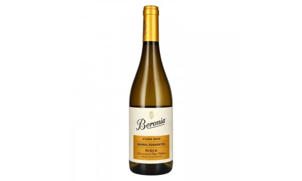 Beronia Viura Barrel Fermented Rioja DOC 2024 13% Vol. 0,75l, sausas Beronia Viura Barrel Fermented Rioja DOC 2024 13% Vol. 0,75l, sausas