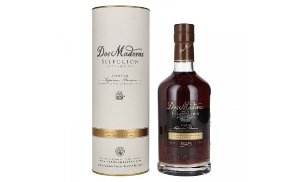 Dos Maderas Selección Superior Reserve Triple Aged Rum 42% Vol. 0,7l dovanų dėžutėje