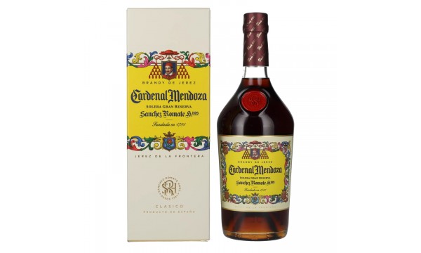 Cardenal Mendoza Brandy de Jerez 40% Vol. 0,7l dovanų dėžutėje