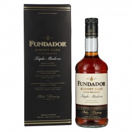 Fundador Triple Madera Sherry Casks Brandy de Jerez 38% Vol. 0,7l dovanų dėžutėje