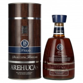 Ron Arehucas 18 Años Añejo Selección Familiar 40% Vol. 0,7l dovanų dėžutėje