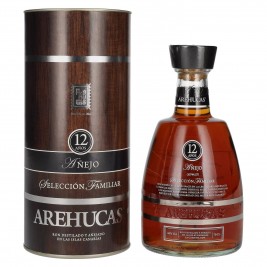 Ron Arehucas 12 Años Añejo Selección Familiar 40% Vol. 0,7l dovanų dėžutėje
