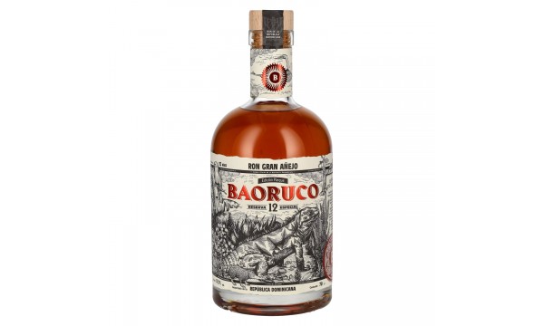 Ron Baoruco Ron Gran Añejo 12 Años Reserva Especial Edición Parque 37,5% Vol. 0,7l