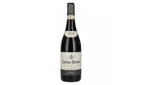 Carlos Serres Gran Reserva Rioja DOCG 2016 13,5% Vol. 0,75l, sausas