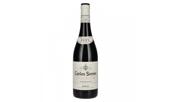Carlos Serres Tempranillo Rioja Organic 2023 13,5% Vol. 0,75l, sausas