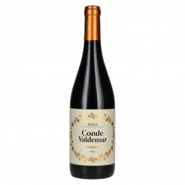 Conde Valdemar Reserva Rioja DOC 2017 14% Vol. 0,75l, sausas