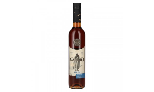 Sandeman ARMADA Superior Cream Sherry 17,5% Vol. 0,5l, saldus