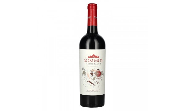 SOMMOS Varietales Somontano D.O.P 2022 14% Vol. 0,75l, sausas SOMMOS Varietales Somontano D.O.P 2022 14% Vol. 0,75l, sausas