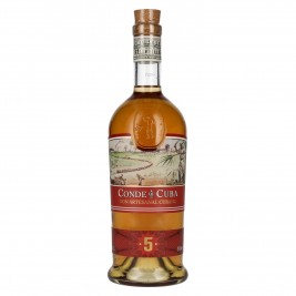 Conde de Cuba 5 Solera Ron Ancestral Cubano 38% Vol. 0,7l