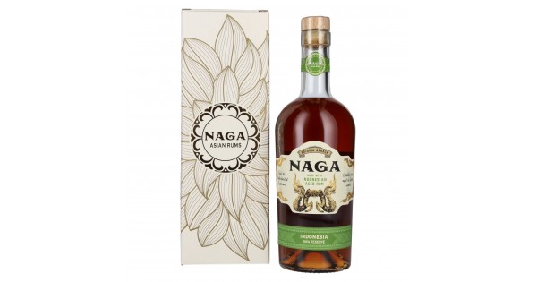 Java Cask Beer Naga JAVA RESERVE Double Cask Aged 40% Vol. 0,7l dovanų dėžutėje
