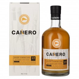 Ron Cañero 12 Origen Dominicano SAUTERNES CASK FINISH 41% Vol. 0,7l dovanų dėžutėje