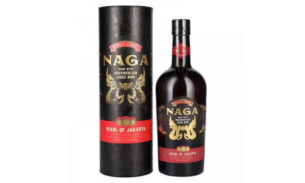 Naga Pearl of Jakarta Triple Cask Aged Small Batch 2019 42,7% Vol. 0,7l dovanų dėžutėje