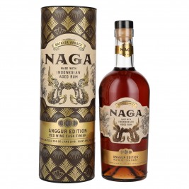 Naga Batavia Arrack Red Wine Cask Finish ANGGUR EDITION 40% Vol. 0,7l dovanų dėžutėje