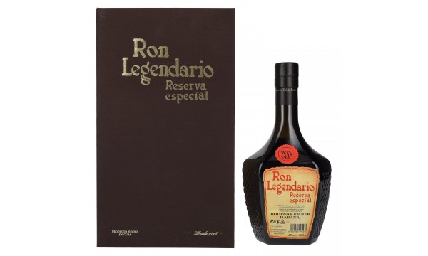 Ron Legendario Very Old Reserva Especial 40% Vol. 0,7l dovanų dėžutėje