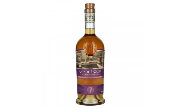 Conde de Cuba 7 Ron Artesanal Cubano 38% Vol. 0,7l Conde de Cuba 7 Ron Artesanal Cubano 38% Vol. 0,7l