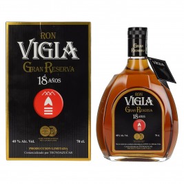 Ron Vigia Gran Reserva 18 Años Produccion Limitada 40% Vol. 0,7l dovanų dėžutėje