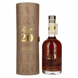 Ron Santiago de Cuba Extra Añejo 20 Años 40% Vol. 0,7l dovanų dėžutėje