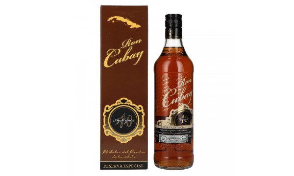 Ron Cubay 10 Years Old RESERVA ESPECIAL 40% Vol. 0,7l dovanų dėžutėje