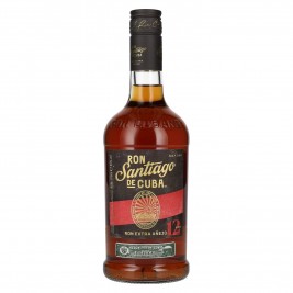 Ron Santiago de Cuba Ron Extra Añejo 12 Años D.O.P. Cuba 40% Vol. 0,7l