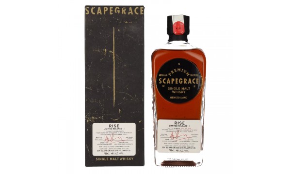 Scapegrace RISE Small Batch Limited Release I 46% Vol. 0,7l dovanų dėžutėje