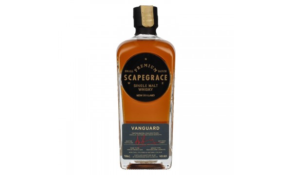 Scapegrace VANGUARD Newzealand Small Batch Single Malt Whisky 46% Vol. 0,7l
