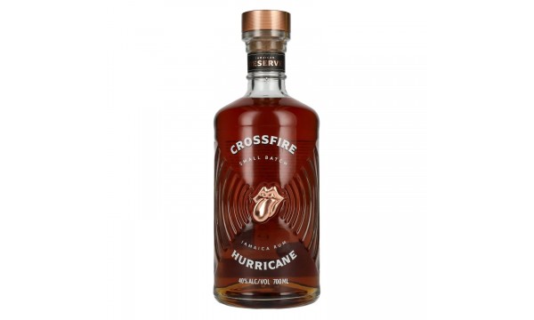 CROSSFIRE HURRICANE x ROLLING STONES Reserve Small Batch Jamaica Rum 40% Vol. 0,7l