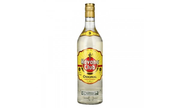 Havana Club Añejo 3 Años Rum 37,5% Vol. 1l