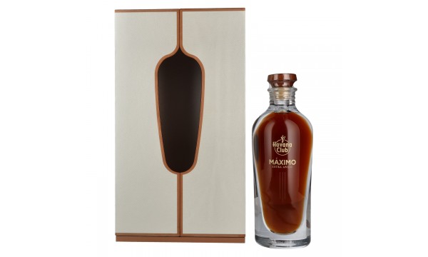 Havana Club Máximo Extra Añejo Rum 40% Vol. 0,5l medinėje dėžutėje