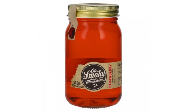 Ole Smoky Tennessee Moonshine STRAWBERRY 32,5% Vol. 0,5l