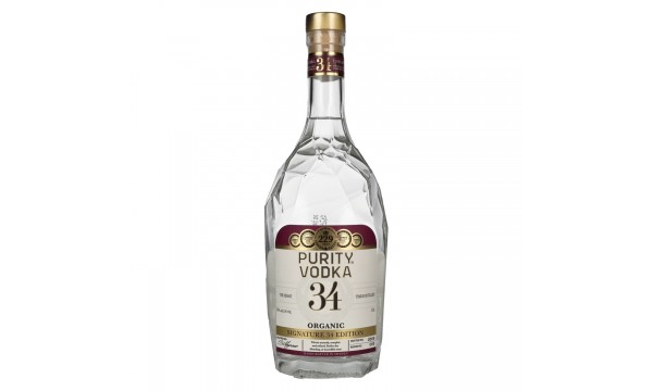 Purity SIGNATURE 34 EDITION Organic Vodka 40% Vol. 1l Purity SIGNATURE 34 EDITION Organic Vodka 40% Vol. 1l