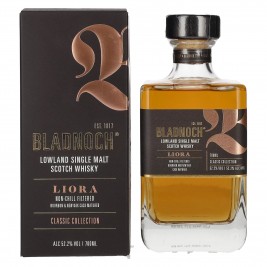 Bladnoch LIORA Lowland Single Malt Scotch Whisky 52,2% Vol. 0,7l dovanų dėžutėje