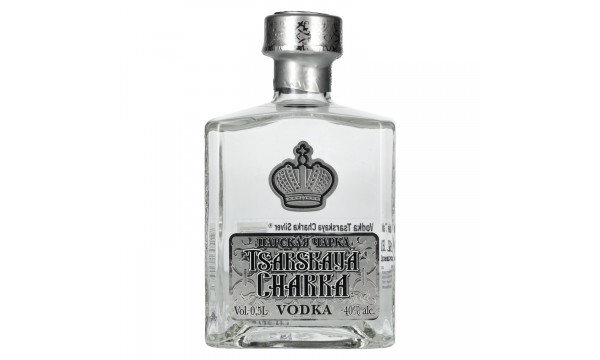Tsarskaya Charka SILVER Vodka 40% Vol. 0,5l