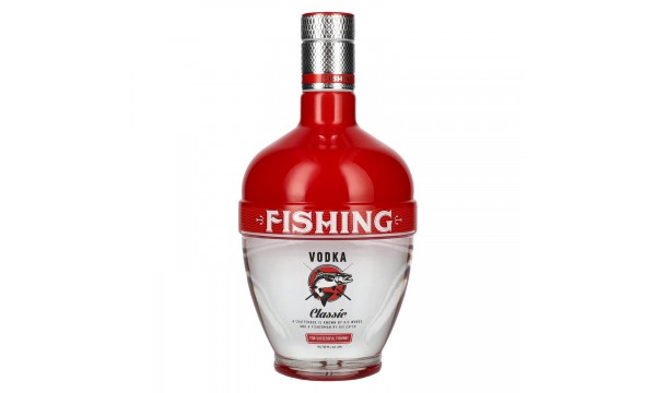 FISHING Vodka Red 40% Vol. 0,7l