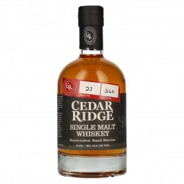 Cedar Ridge SINGLE MALT WHISKEY 40% Vol. 0,7l