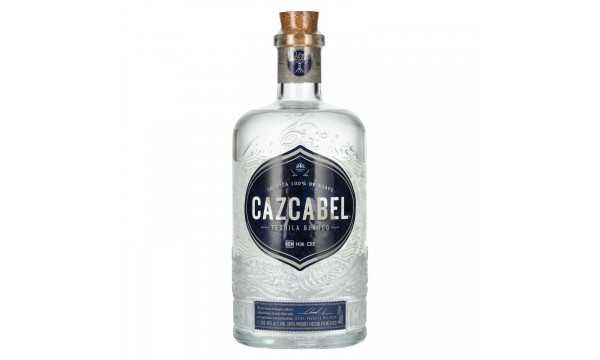Cazcabel Tequila BLANCO 100% de Agave 40% Vol. 1l