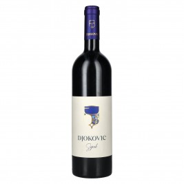 Djokovic Syrah 14,5% Vol. 0,75l, sausas