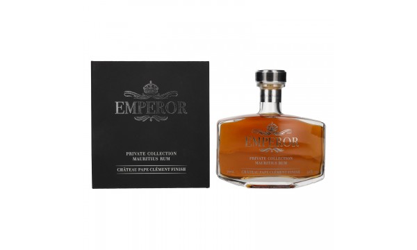Emperor Mauritian Rum PRIVATE COLLECTION Château Pape Clément Finish 42% Vol. 0,7l dovanų dėžutėje