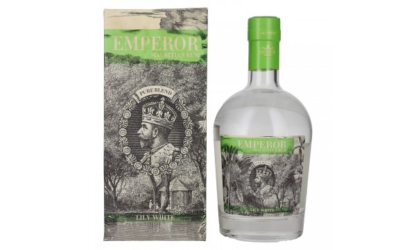 Emperor Mauritian Rum LILY WHITE 42% Vol. 0,7l dovanų dėžutėje