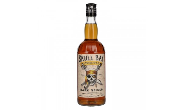Skull Bay PINEAPPLE Dark Spiced 37,5% Vol. 0,7l