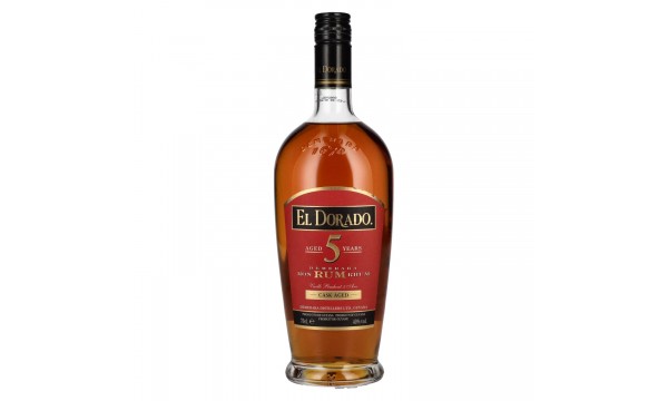 El Dorado 5 Years Old Cask Aged Demerara Rum 40% Vol. 0,7l