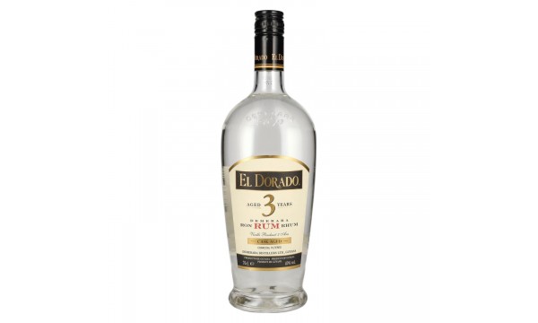 El Dorado 3 Years Old Cask Aged Demerara Rum 40% Vol. 0,7l El Dorado 3 Years Old Cask Aged Demerara Rum 40% Vol. 0,7l