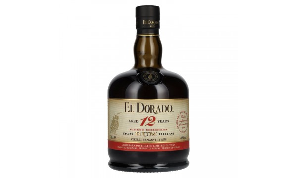 El Dorado 12 Years Old Finest Demerara Rum 40% Vol. 0,7l