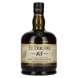 El Dorado 15 Years Old Finest Demerara Rum SPECIAL RESERVE 43% Vol. 0,7l