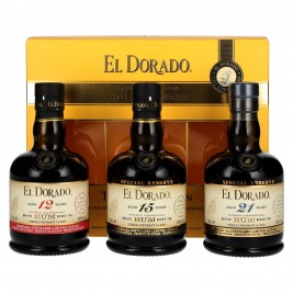 El Dorado The Collection Set 42% Vol. 3x0,35l dovanų dėžutėje