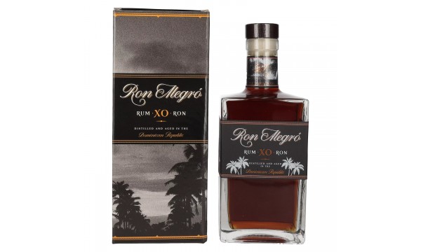 Ron Alegró XO Dominican Republic Rum 40% Vol. 0,7l dovanų dėžutėje