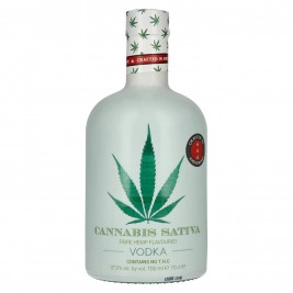 Cannabis Sativa Fibre Hemp Flavoured Vodka 37,5% Vol. 0,7l