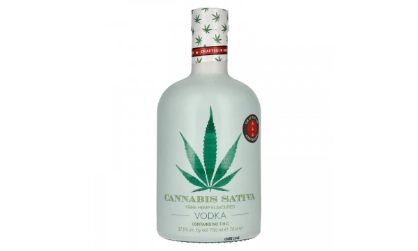 Cannabis Sativa Fibre Hemp Flavoured Vodka 37,5% Vol. 0,7l